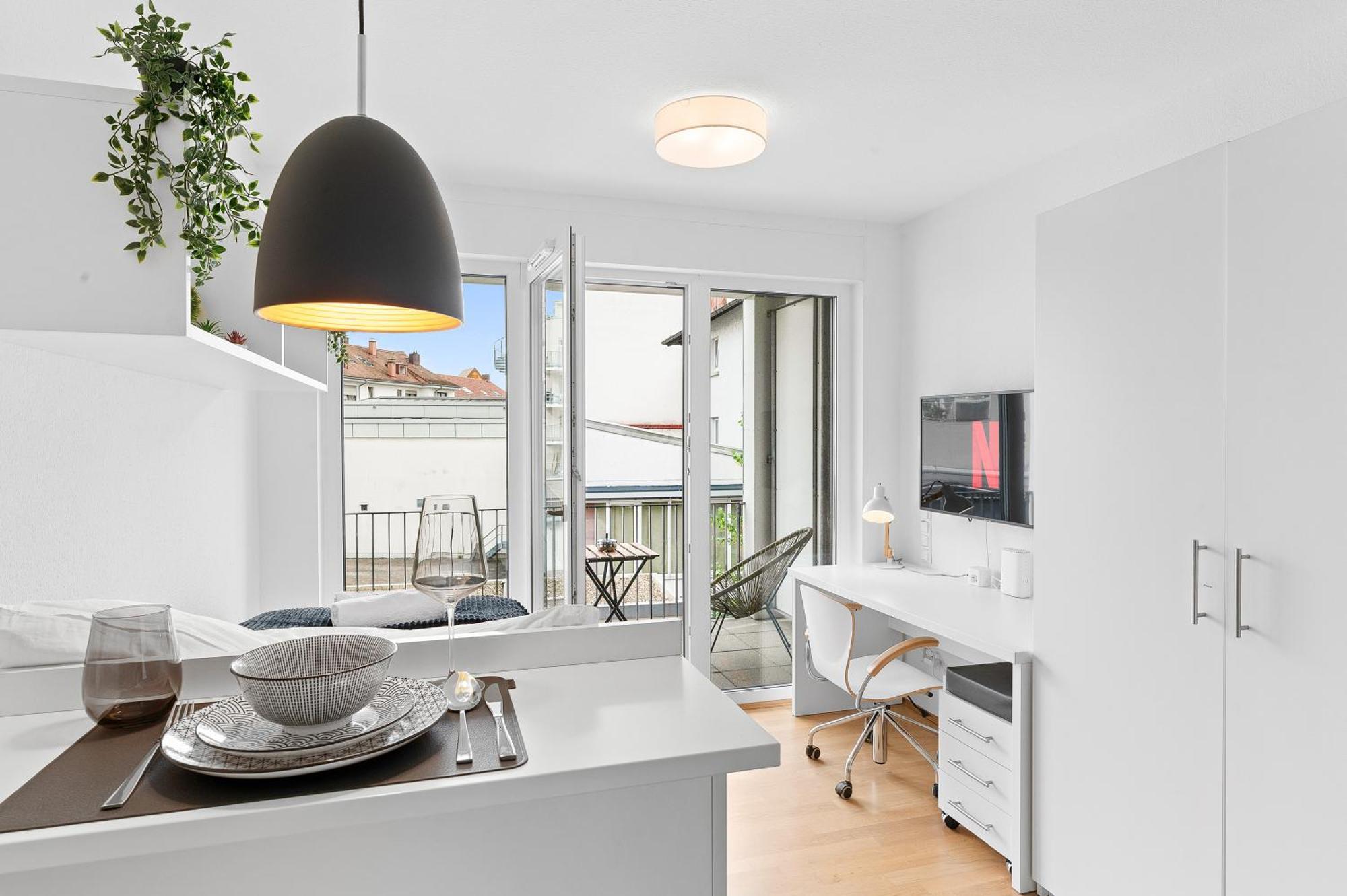 פורצהיים Modern, Zentral, Homeoffice, Netflix מראה חיצוני תמונה
