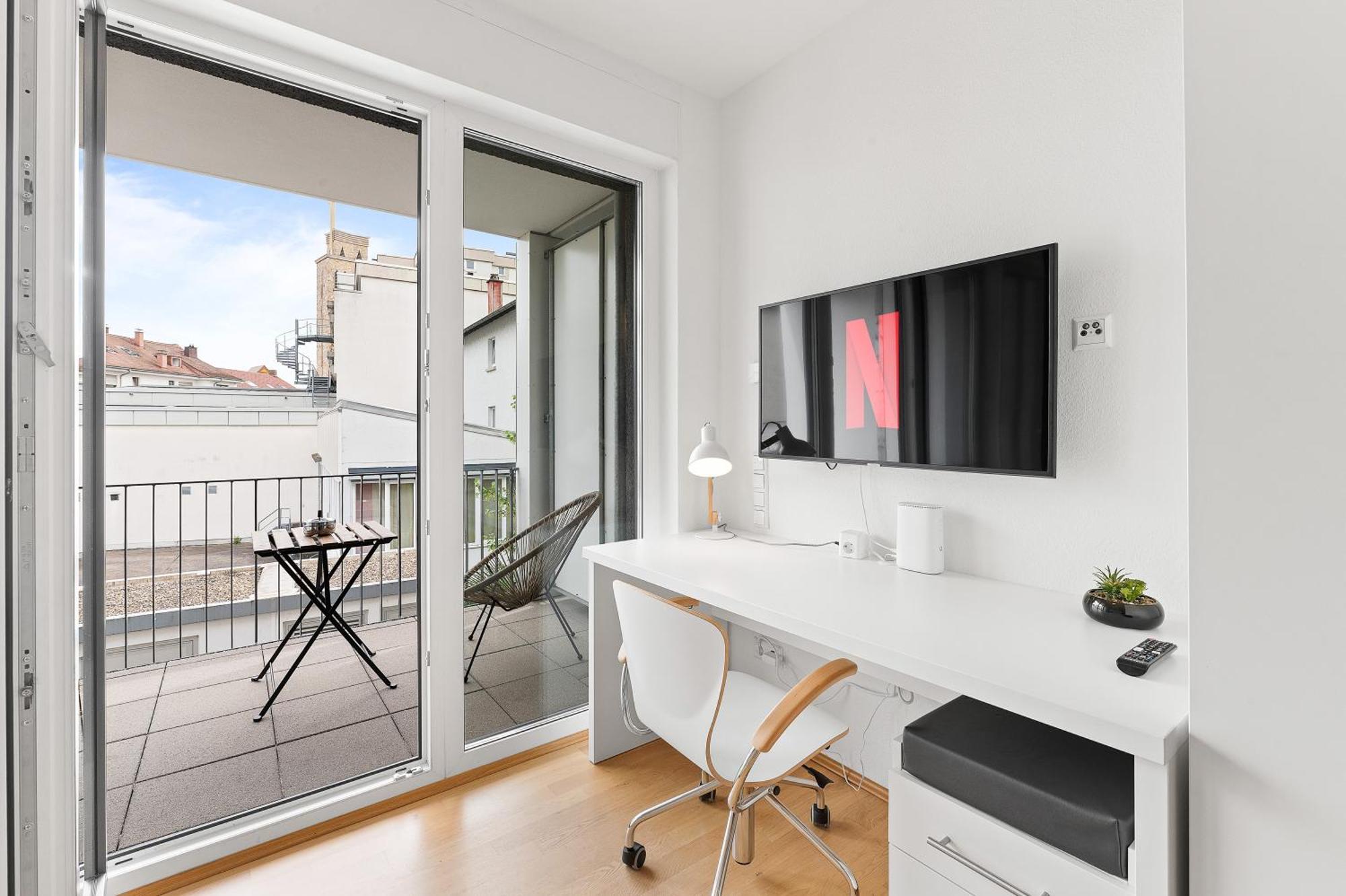 פורצהיים Modern, Zentral, Homeoffice, Netflix מראה חיצוני תמונה